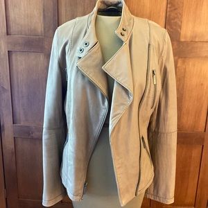 Michael Kors women’s leather coat